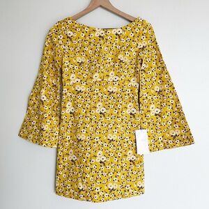 Zara Trafaluc Yellow Floral Dress